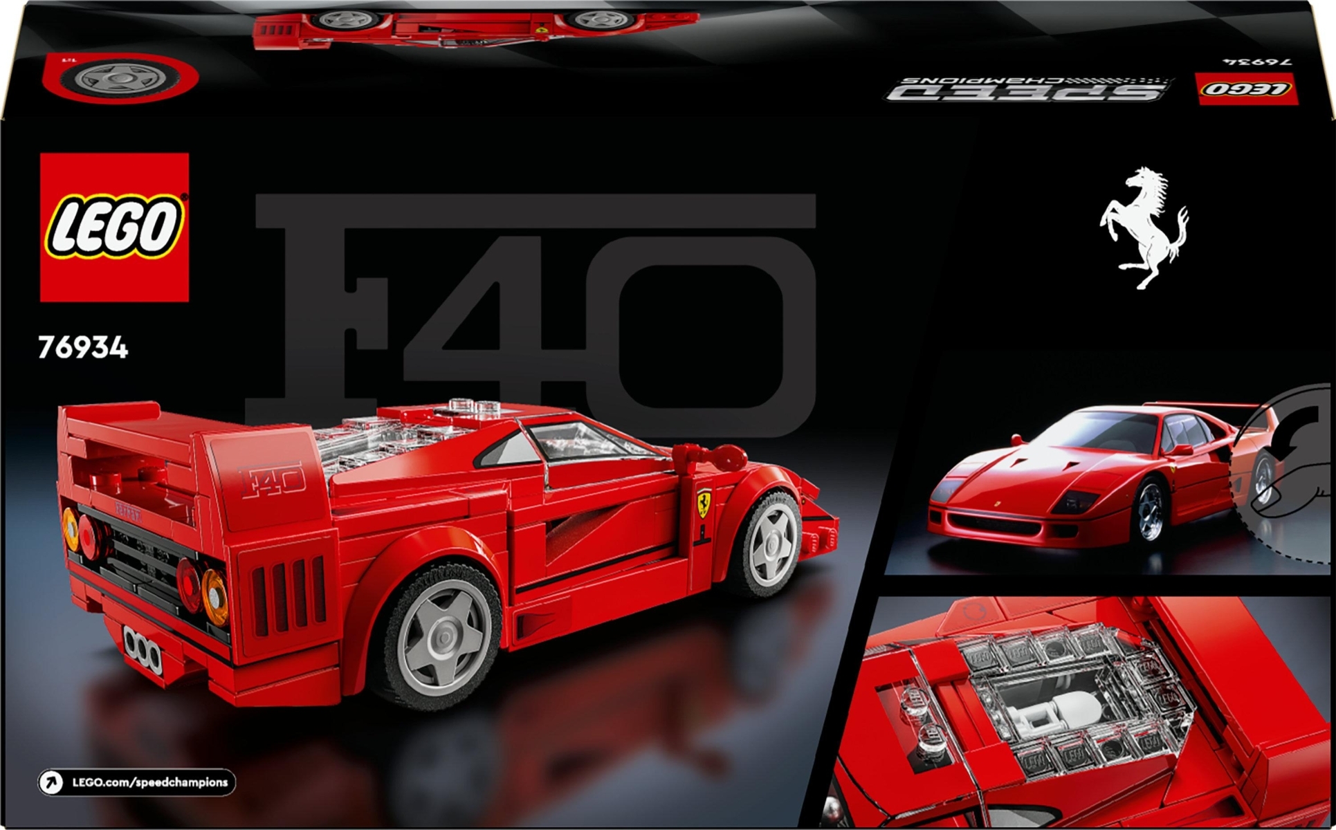 Lego Speed Ferrari F40 76934 - Image 4